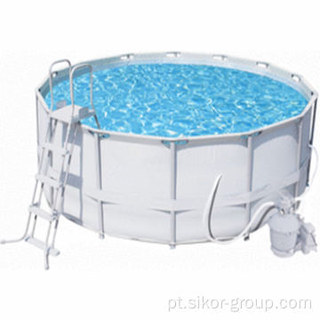 Piscina de PVC por atacado Easy Set Metal Retangular Metal ACIMA FAMÍLIA GOLDA FAMÍLIA PISCULAÇÃO DE FAMÍLIA